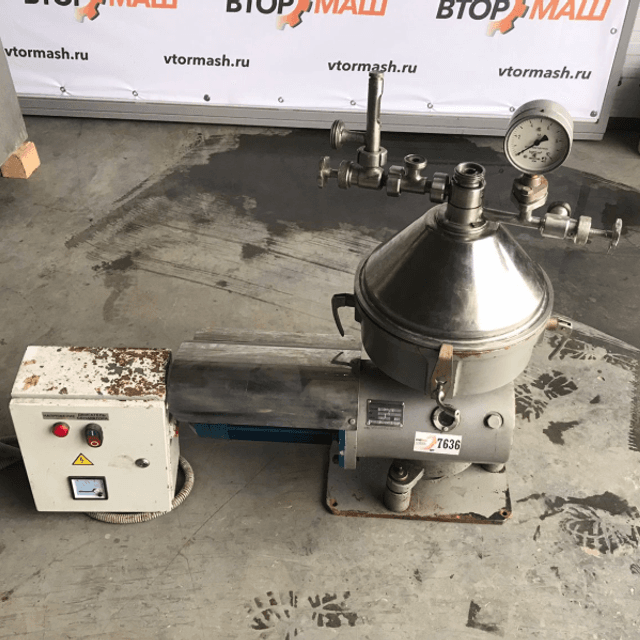 Сепаратор-сливкоотделитель ОСЦП-1,5 1500л/час инв.7636