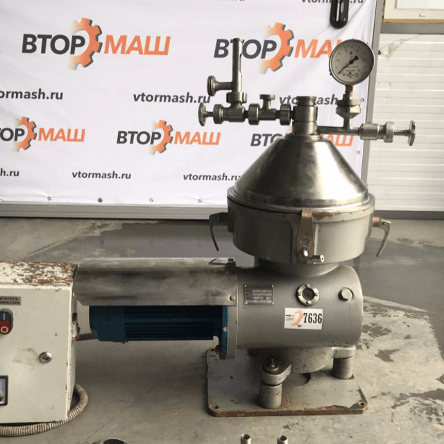 Сепаратор-сливкоотделитель ОСЦП-1,5 1500л/час инв.7636
