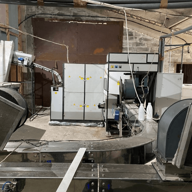 Линия розлива молока в ПЭТ-6000