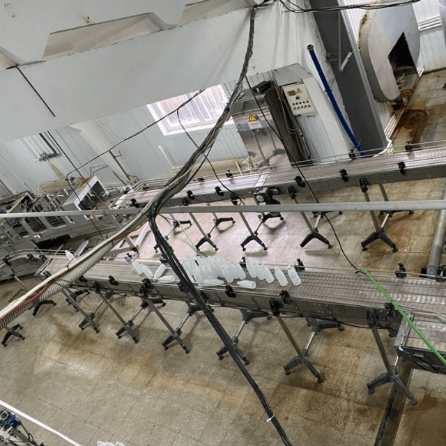 Линия розлива молока в ПЭТ-6000