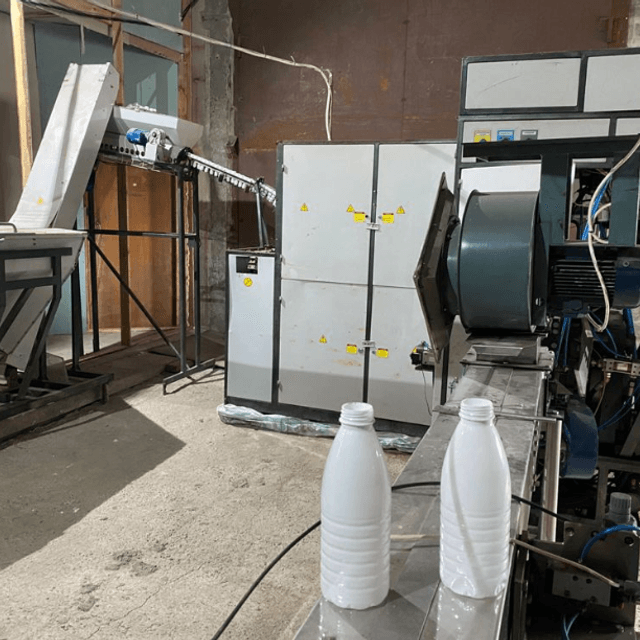 Линия розлива молока в ПЭТ-6000