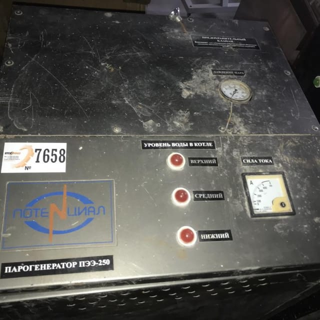 Парогенератор ПЭЭ 250 инв.7658
