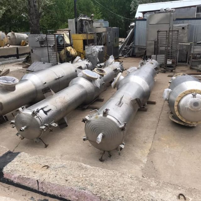 Пленочная вакуум выпарная установка 5000кг/час инв.5542