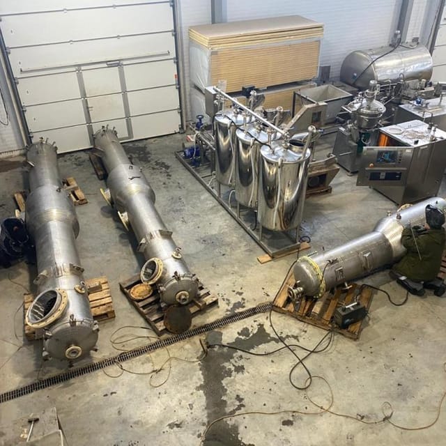 Пленочная вакуум выпарная установка 5000кг/час инв.5542