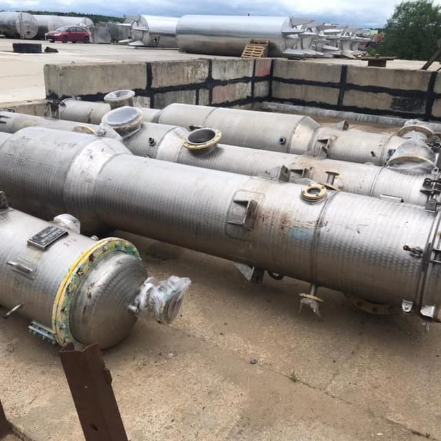 Пленочная вакуум выпарная установка 5000кг/час инв.5542