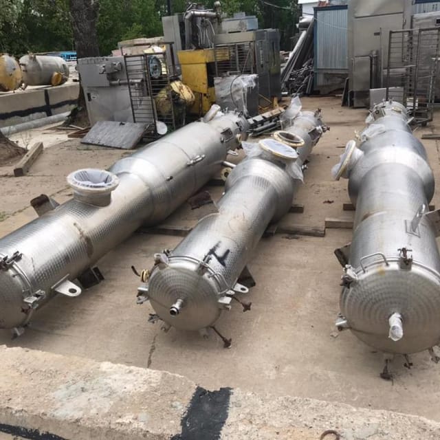 Пленочная вакуум выпарная установка 5000кг/час инв.5542