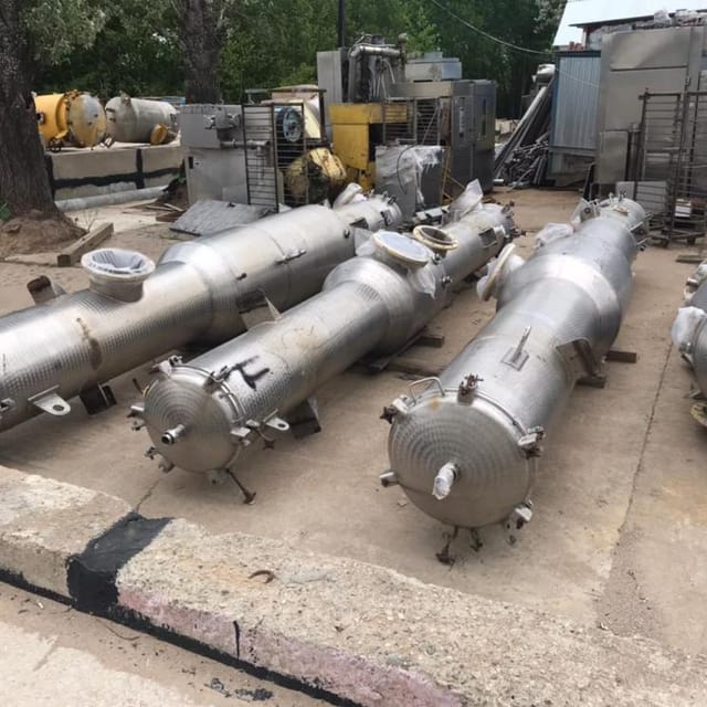 Пленочная вакуум выпарная установка 5000кг/час инв.5542