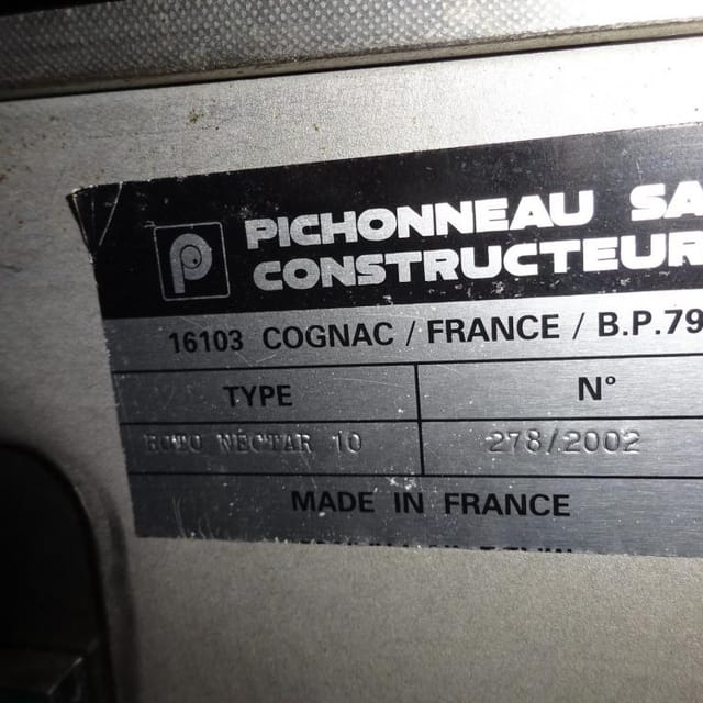 Линия розлива коньяка, полуавтомат, производительность до 700 бут/час - 0,5л инв.9915