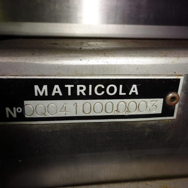 Фильтр-пресс MATRICOLA инв.9916