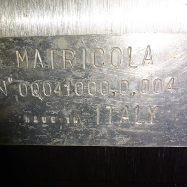 Фильтр-пресс MATRICOLA инв.9916