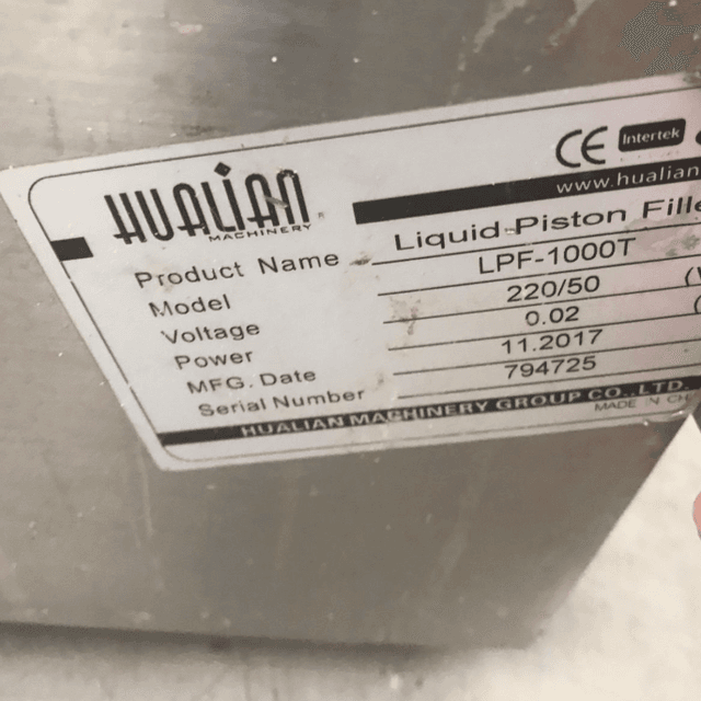 Дозатор в бутылку LPF-1000T инв.6156