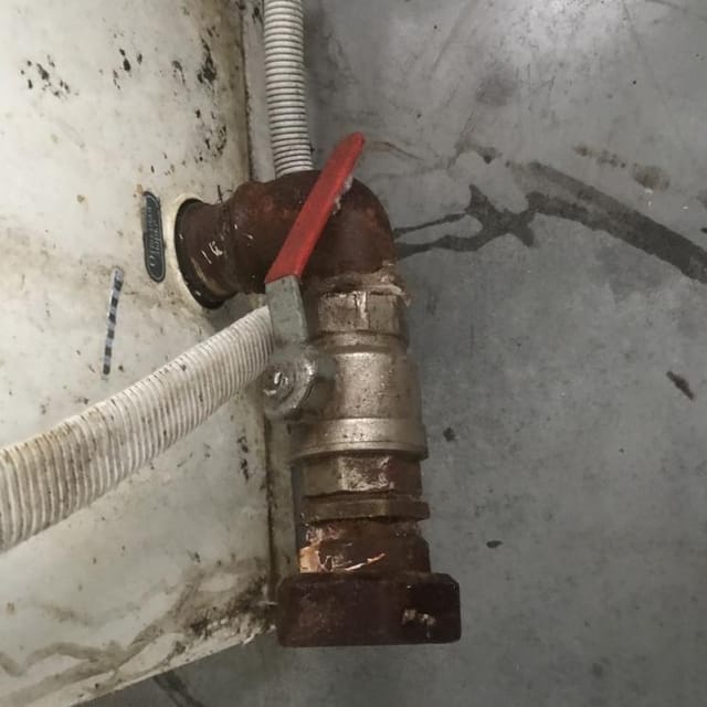 Дизельный котёл с баком 500л инв.7517