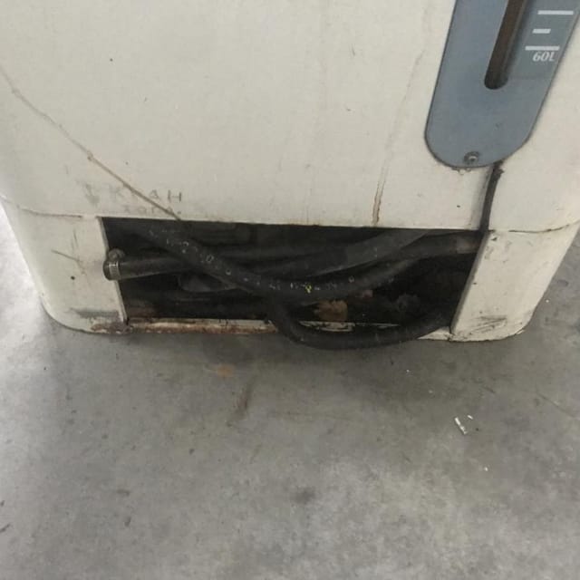 Дизельный котёл с баком 500л инв.7517