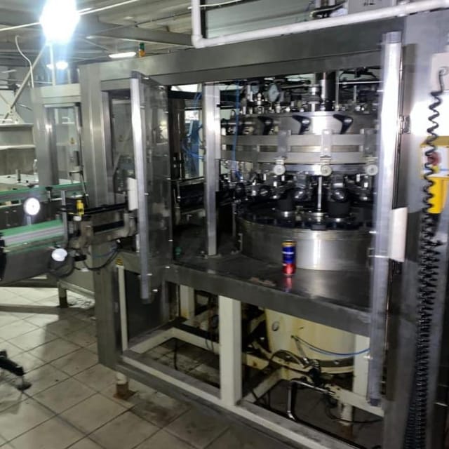Линия розлива в алюминиевую банку 6000 бан/час