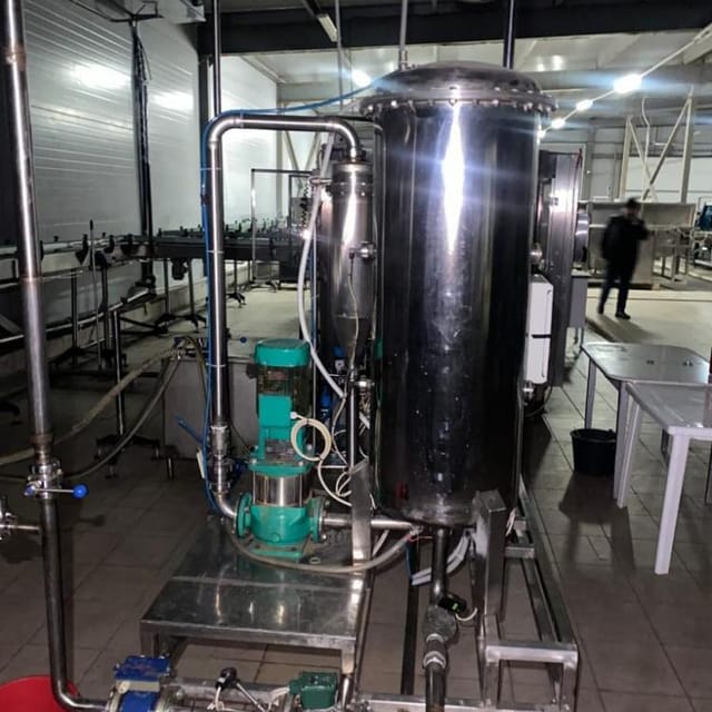 Линия розлива в алюминиевую банку 6000 бан/час