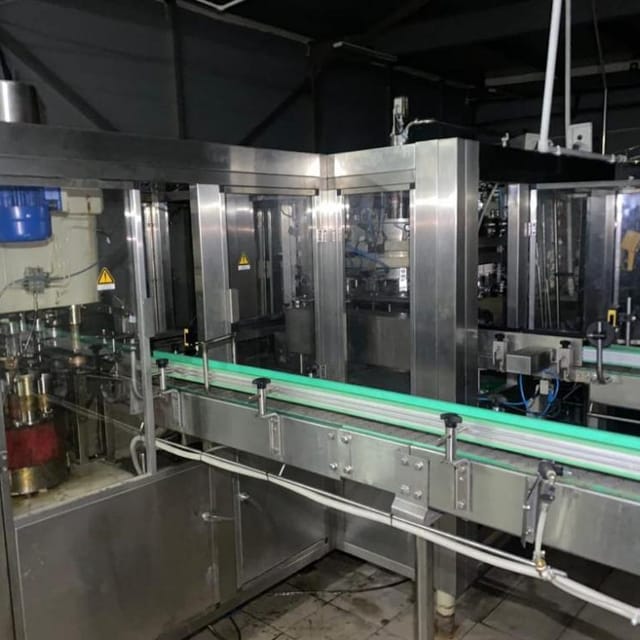 Линия розлива в алюминиевую банку 6000 бан/час