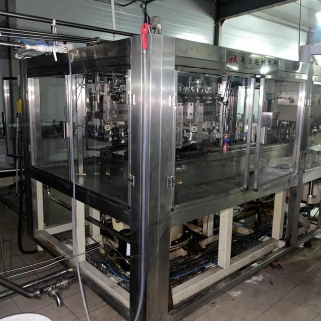 Линия розлива в алюминиевую банку 6000 бан/час