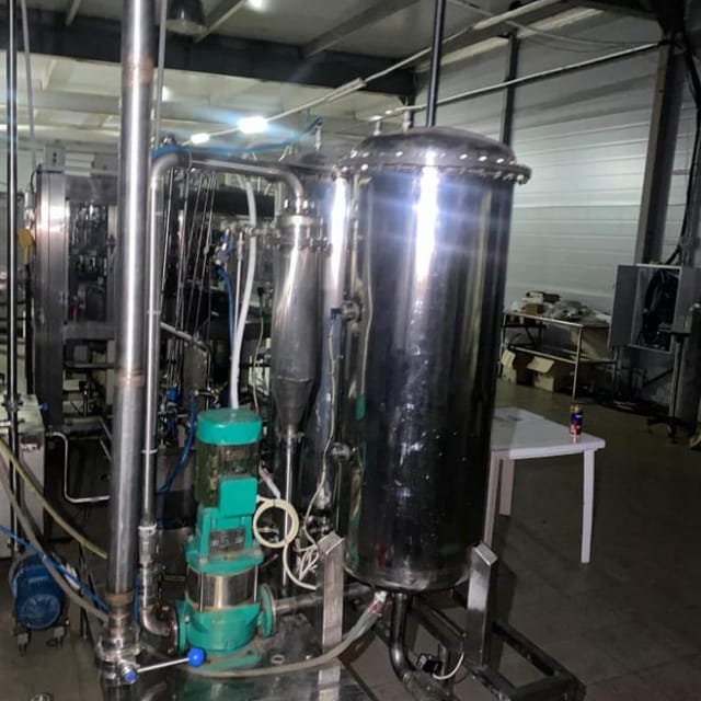 Линия розлива в алюминиевую банку 6000 бан/час