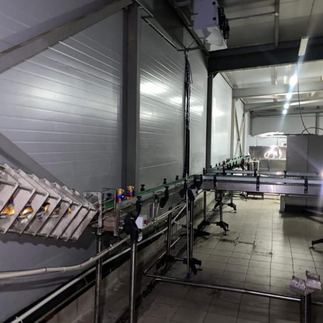 Линия розлива в алюминиевую банку 6000 бан/час