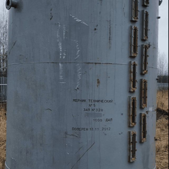 Мерник технический 10куб.м. стальной