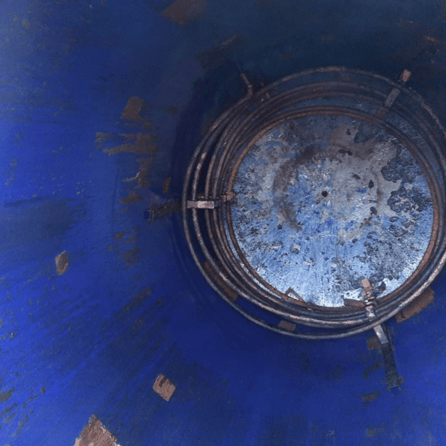 Стальная, вертикальная 16куб.м. синяя