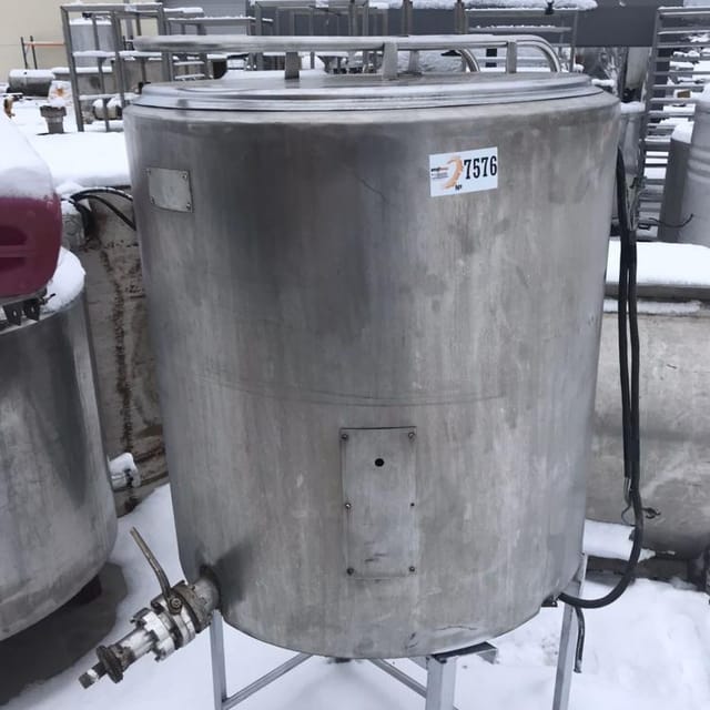 Емкость с рубашкой 200л инв.7576