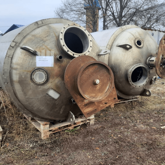 Реактор 5 кубов нерж