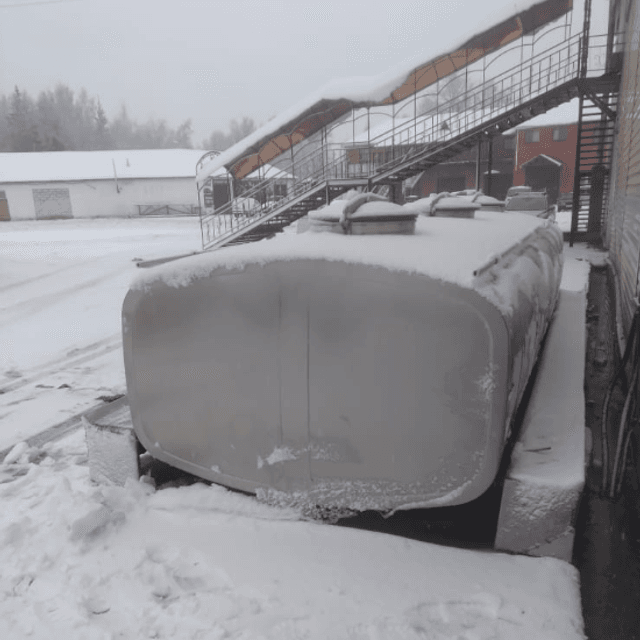 Цистерна для молоковоза 8 кубов