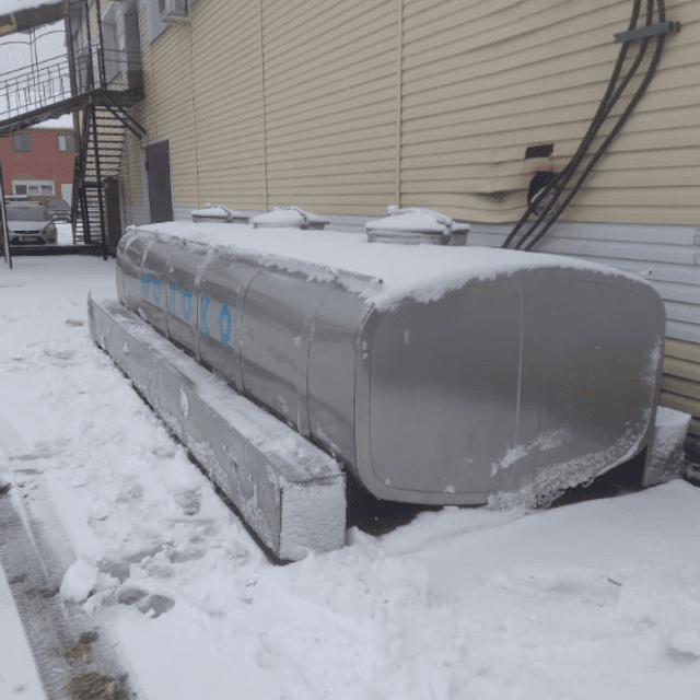 Цистерна для молоковоза 8 кубов