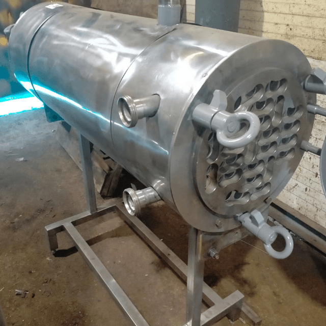 Трубчатый теплообменник 10 т. инв.7580