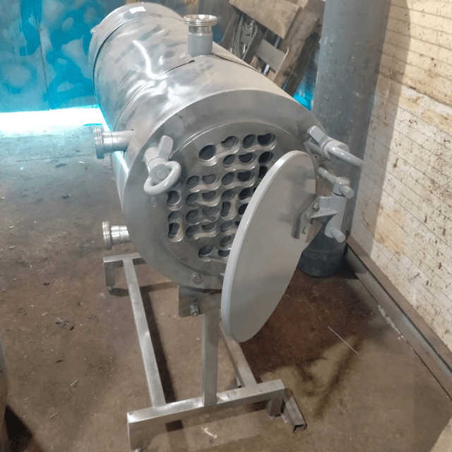 Трубчатый теплообменник 10 т. инв.7580