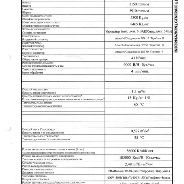 Бутыломоечная машина RBARDI 12R