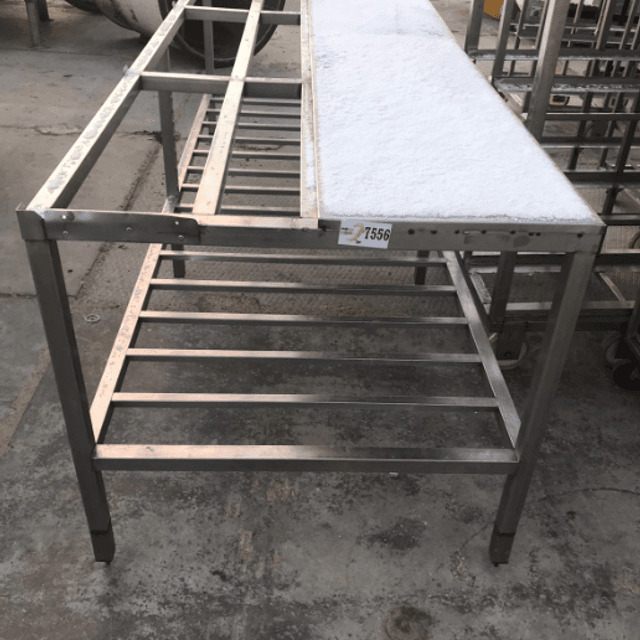 Стол, 2,5м  нержавейка инв.7556