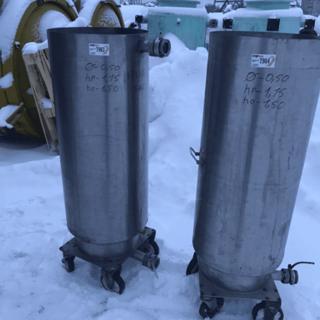 Емкость 200л на колесиках инв.7963