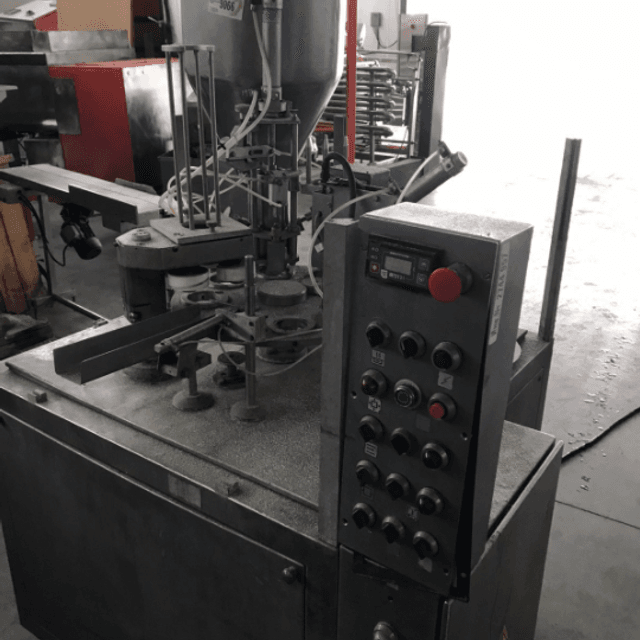 Фасовочный автомат творога ARI-P в стаканчик 75мм инв.9066