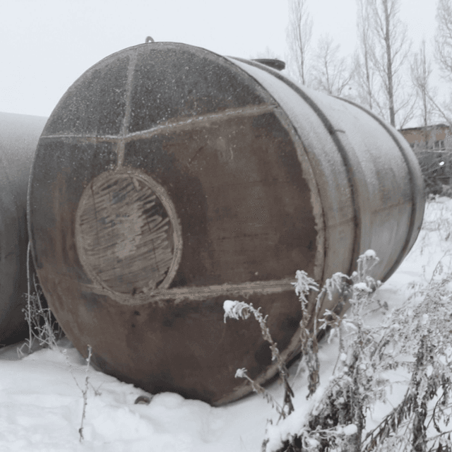 Емкость горизонтальная объем 15 куб.м. е.3309