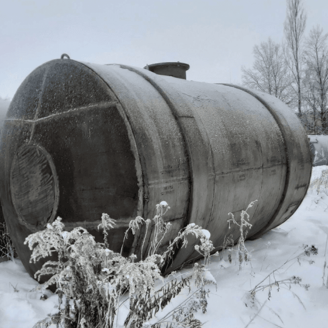 Емкость горизонтальная объем 15 куб.м. е.3309