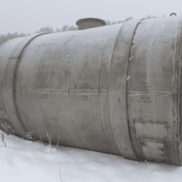 Емкость горизонтальная объем 15 куб.м. е.3309