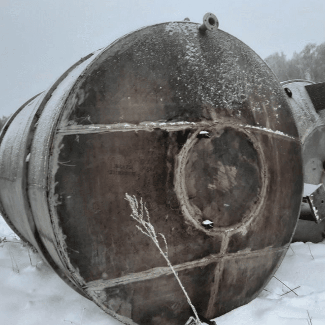 Емкость горизонтальная объем 15 куб.м. е.3309