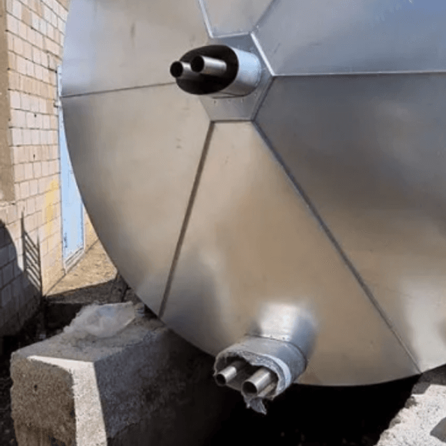 Емкость 23 куб.м. накопительная, утепленная