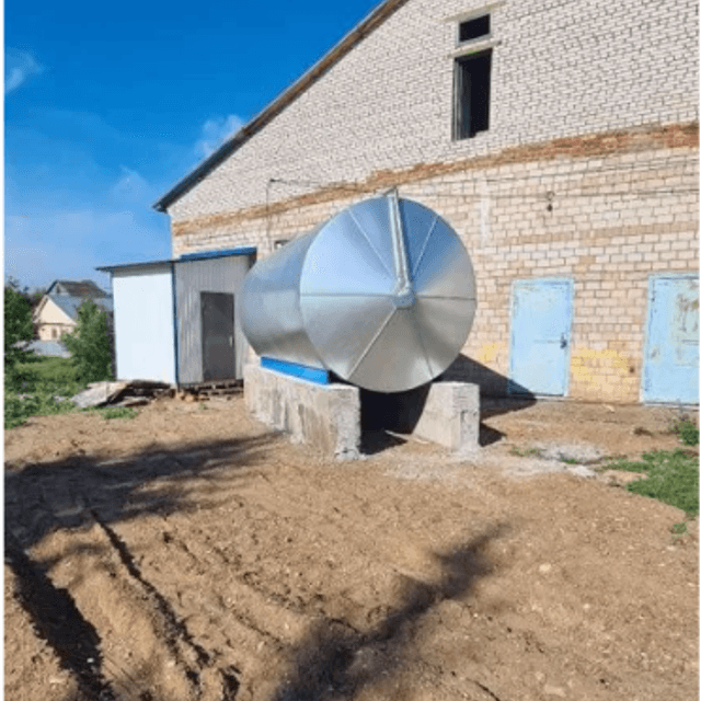 Емкость 23 куб.м. накопительная, утепленная