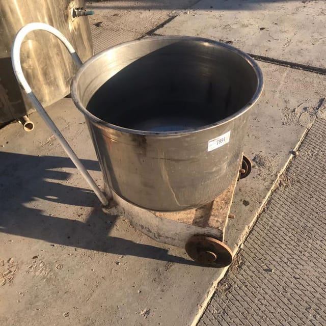 Дежа объемом 200л для тестомеса инв.7993