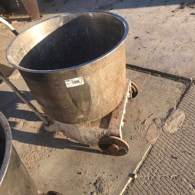 Дежа объемом 200л для тестомеса инв.7993