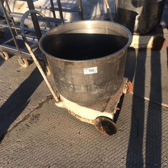 Дежа объемом 200л для тестомеса инв.7993