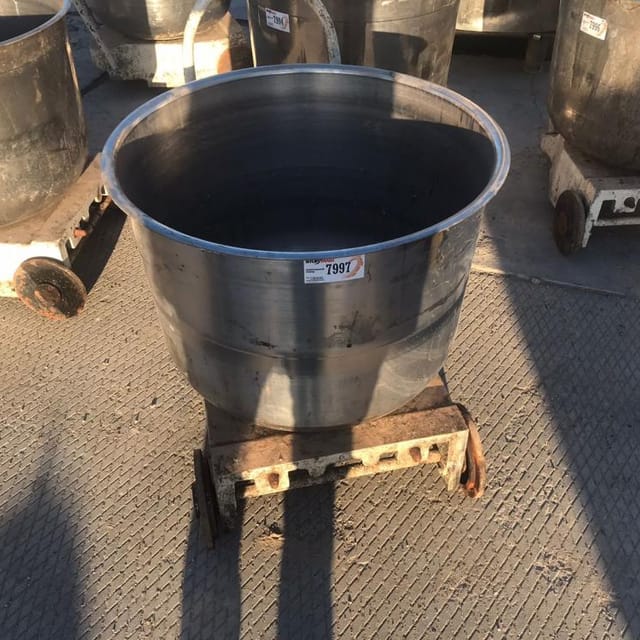 Дежа объемом 200л для тестомеса инв.7993