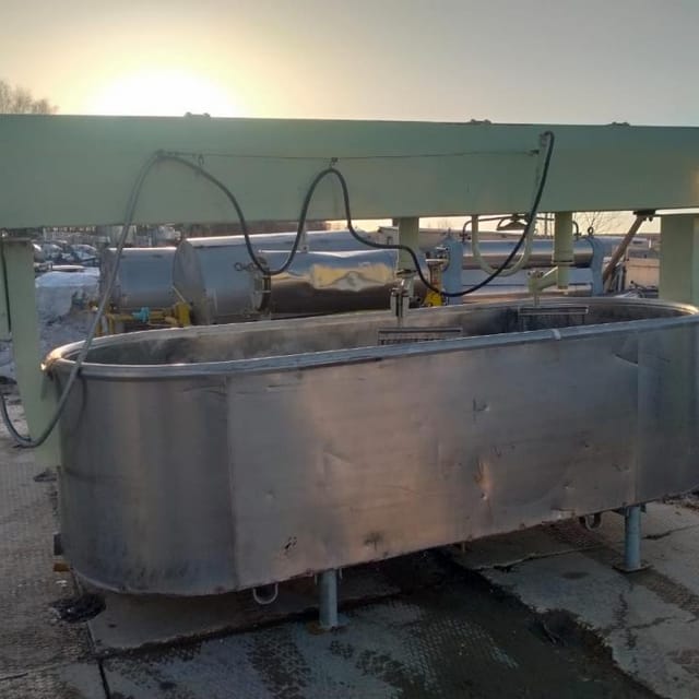 Сырная ванна 2500л инв.9031
