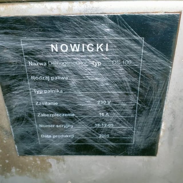 Дымогенератор NOWICKI DC-100 инв.9044