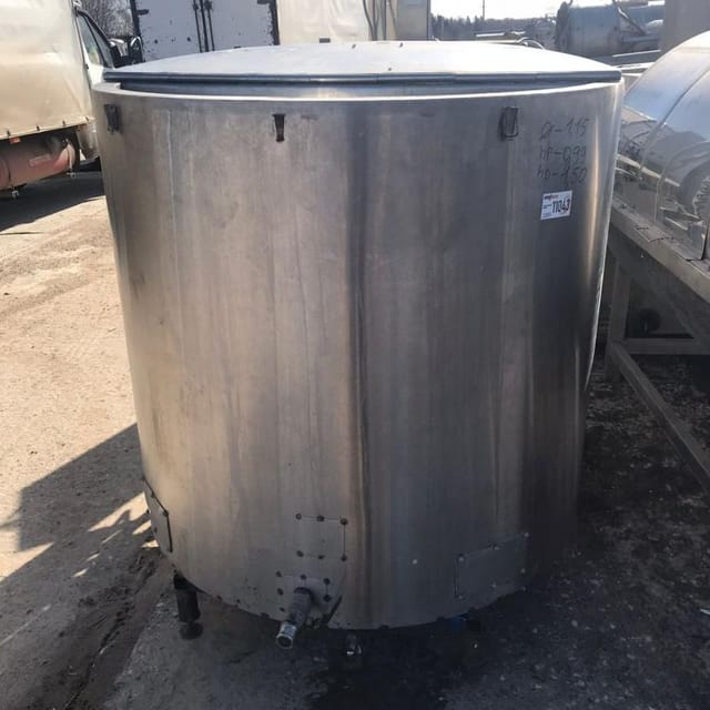 Танк охладитель 1200л инв.11043