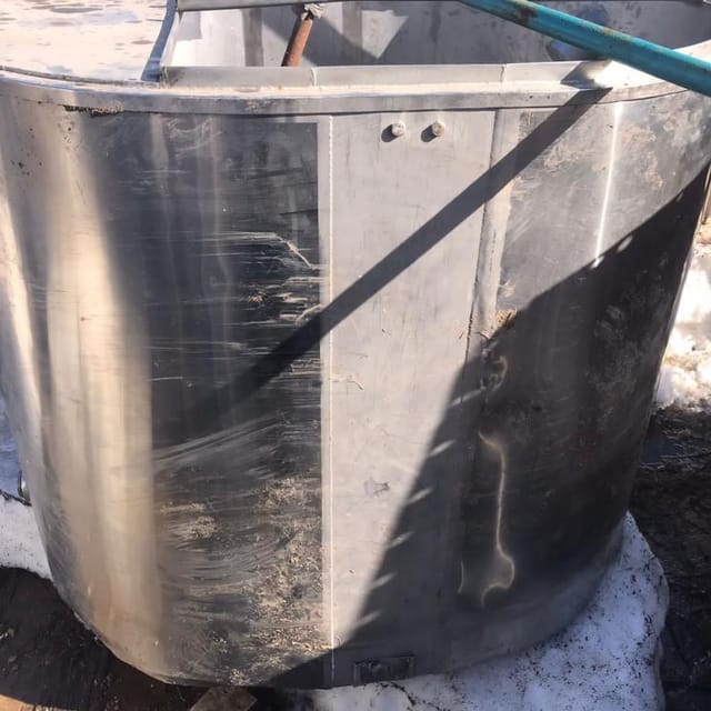 Емкость от танк-охладителя 1200л инв.11050