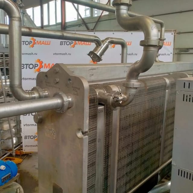 Пастеризатор APV 25 000л в час инв.6743